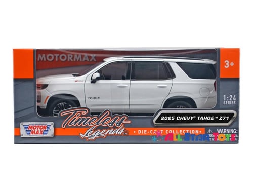 Chevrolet Tahoe Z71 "Timeless Legends" White 1:24...