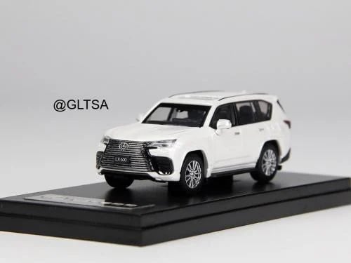 Lexus LX600 White 1:64 LCD Models LCD64035-WH
