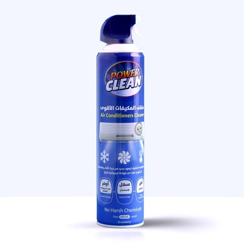 بور كلين منظف مكيفات 600 مل Power Clean 600Ml