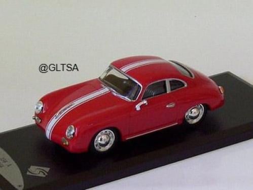 With NOTES Porsche 356 A Carrera 1956 Red with Whi...