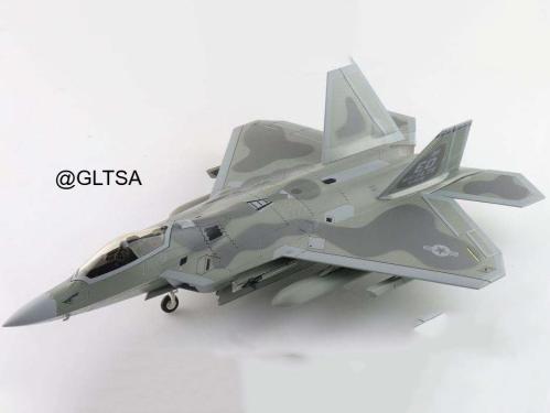 F-22 Raptor (with steathy pods) AF06-132, 411 FLTS...