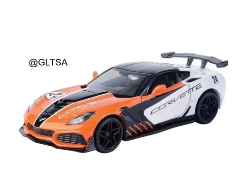 Chevrolet Corvette ZR1 #24 GT Racing Series Orange...