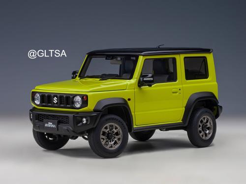Suzuki Jimny Sierra (JB74) Kinetic Yellow with Bla...