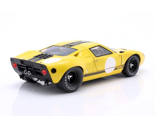 Ford GT40 Mk.1 1968 Yellow Black 1:18 Solido S1803...