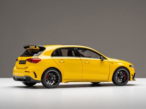 Mercedes-Benz AMG A45 S Yellow 1:18 Kilo Works KLW...