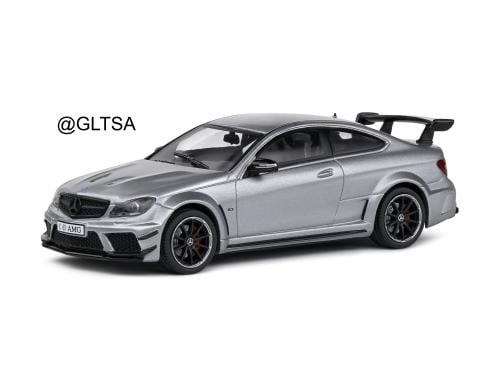Mercedes-Benz C63 AMG Black Series Grey Metallic Matt 1:43 Solido S4311604