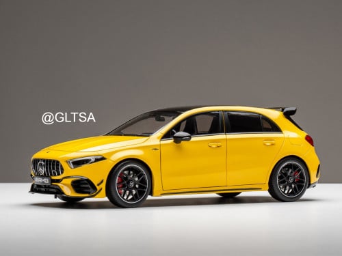 Mercedes-Benz AMG A45 S Yellow 1:18 Kilo Works KLW...