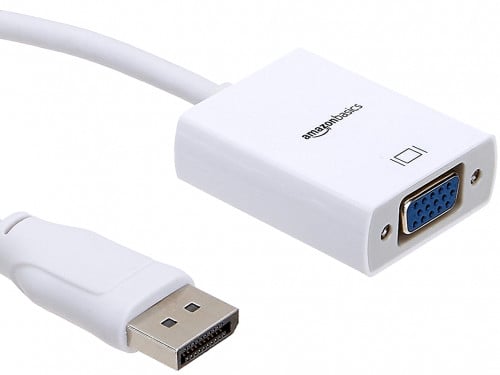AmazonBasics DisplayPort to VGA Adapter