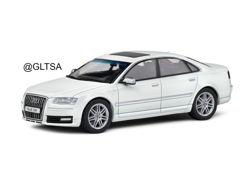 Audi S8 (D3) White 1:43 Solido S4313302