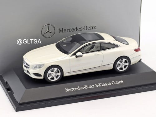RARE Mercedes-Benz S-Class Coupe Diamond White Met...
