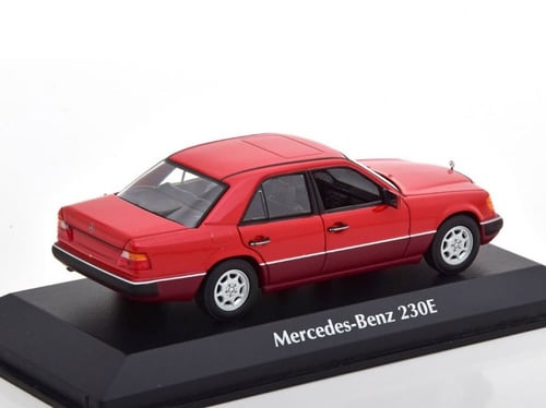 RARE Mercedes-Benz E-Class 230E (W124) 1991 Red 1:...