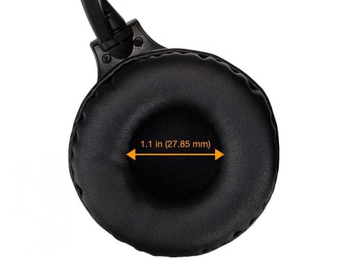 Amazon Basics Lightweight On-Ear Headphones - Blac...