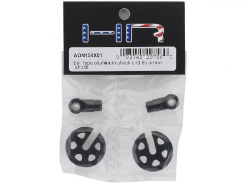 Hot Racing Arrma 6S Locking Aluminum Shock End (Bl...