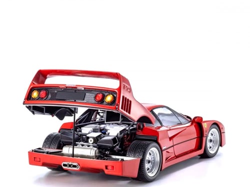 RARE Ferrari F40 1987 Red 1:18 Kyosho KS08416R