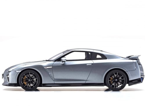 Nissan GT-R R35 Gray 1:18 Kyosho KSR18044GR-B