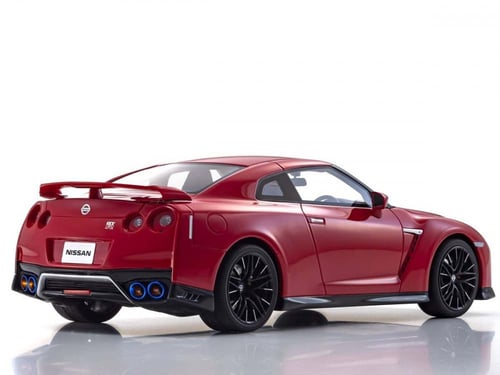 Pre-Owned RARE Nissan GT-R R35 Red 1:18 Kyosho KSR...