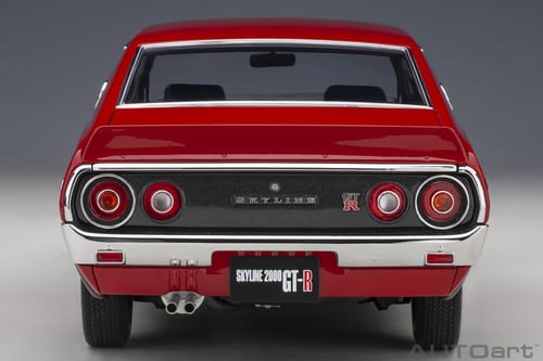 Nissan Skyline GT-R (KPGC110) Standard Version Red...