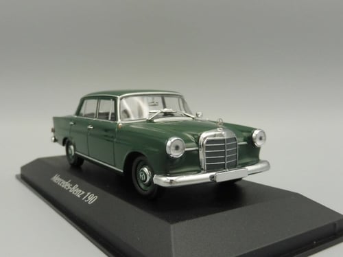 RARE Mercedes-Benz 190 (W110) 1961 Dark Green 1:43...