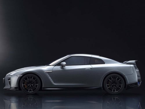 Nissan GT-R R35 Gray 1:18 Kyosho KSR18044GR-B