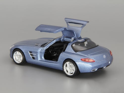 RARE Mercedes-Benz SLS AMG Coupe C197 Pullback Blu...