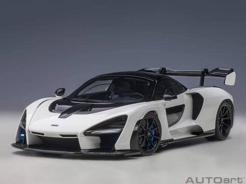 McLaren Senna Vision Pure White 1:18 AUTOart 76075