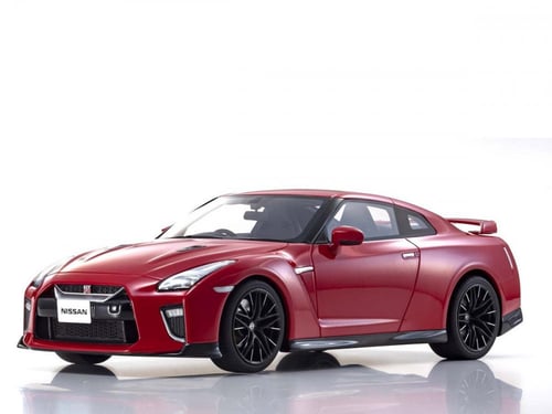 Pre-Owned RARE Nissan GT-R R35 Red 1:18 Kyosho KSR...