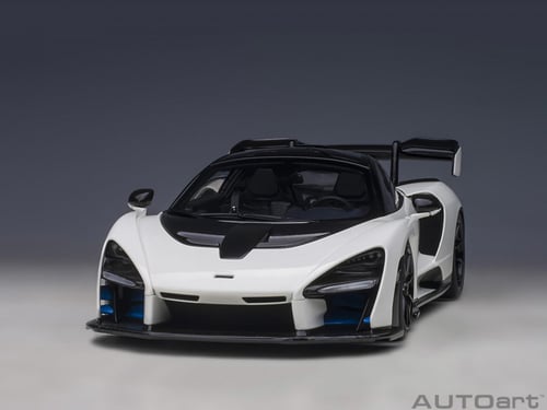 McLaren Senna Vision Pure White 1:18 AUTOart 76075