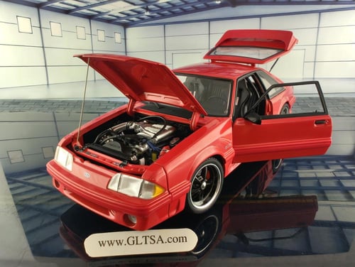 RARE Ford Mustang GT Street Fighter 1988 Red 1:18...