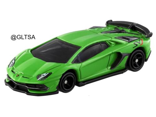 Lamborghini Aventador SVJ Green 1:68 Takara Tomy T...