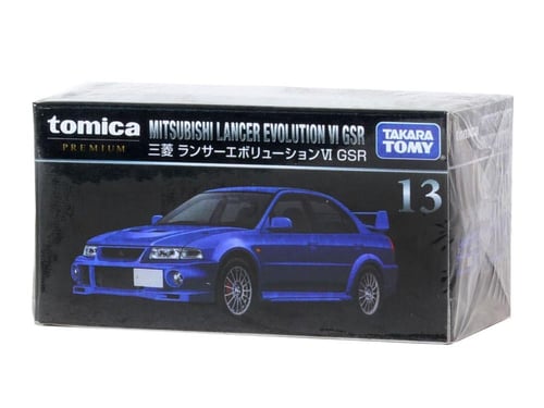 Mitsubishi Lancer Evolution VI GSR Blue 1:61 Takar...