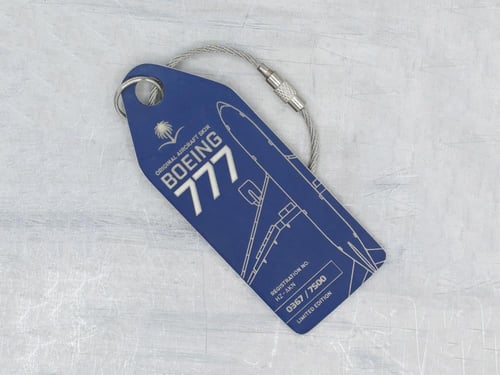 Saudi Arabian Airlines Boeing 777-200ER HZ-AKN Blu...