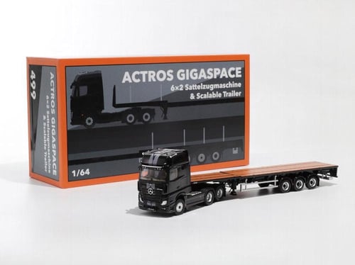 Mercedes-Benz Actros Giga Space 6x2 Semi Tractor &...