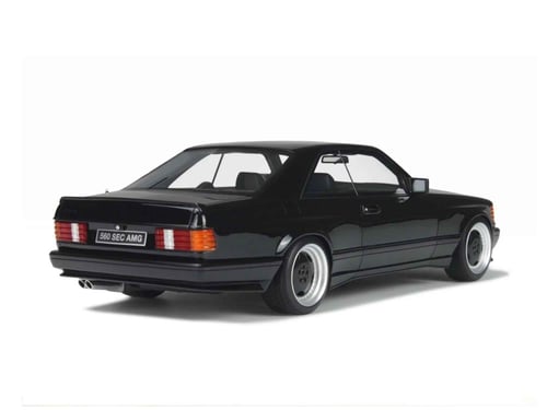 RARE Mercedes-Benz 560 SEC AMG 1987 Black 040 1:18...