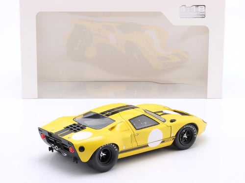Ford GT40 Mk.1 1968 Yellow Black 1:18 Solido S1803...