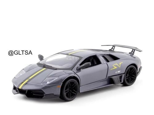 Lamborghini Murcielago LP670-4 SV Grey 1:24 MotorM...
