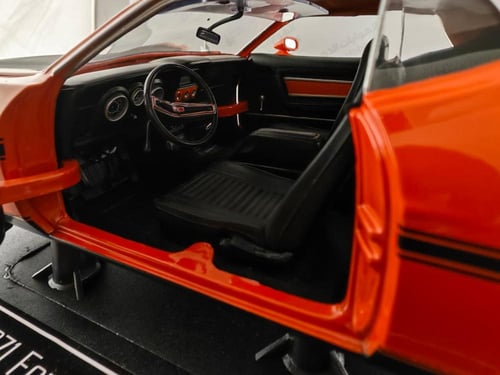 Ford Mustang Boss 351 1971 Calypso Coral Orange 1:...