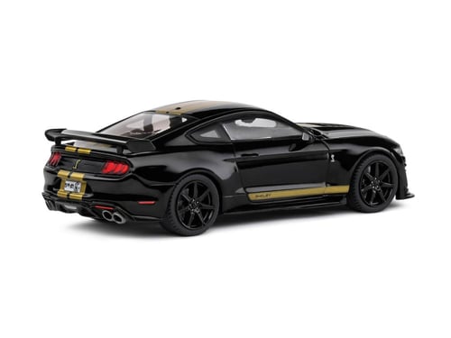Ford Shelby Mustang GT500 Black w/Gold Stripe 1:43...