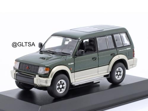 Mitsubishi Pajero LWB 1991 Green Metallic 1:43 Min...