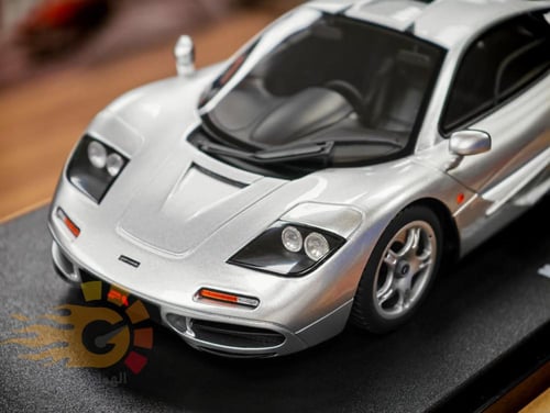McLaren F1 Roadcar Silver 1:18 GT Spirit CLDC045