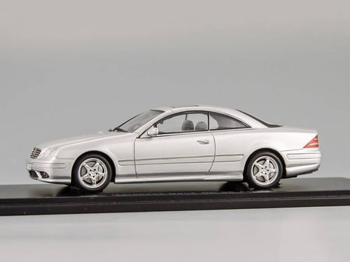 RARE Mercedes-Benz CL55 AMG Silver 1:43 Spark S104...