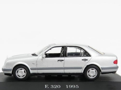 RARE Mercedes-Benz E-Class E320 1995 Silver 1:43 E...