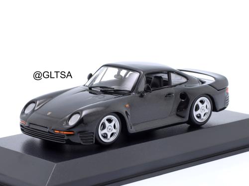 Porsche 959 1987 Grey Metallic 1:43 Minichamps 940...