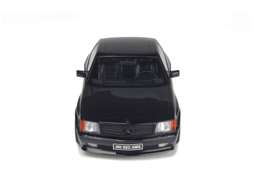 RARE Mercedes-Benz 560 SEC AMG 1987 Black 040 1:18...