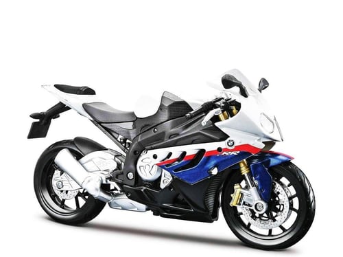 BMW S 1000 RR Motorcycle White 1:12 Maisto 32702