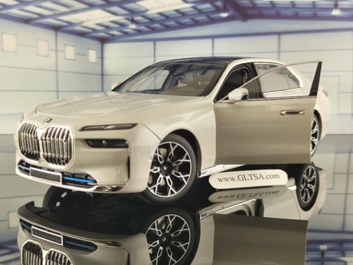 BMW i7 White Metallic 1:18 Minichamps 110023200