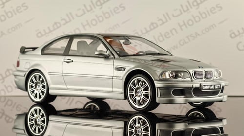 BMW M3 E46 GTR Street Titan Silver Metallic 1:18 O...