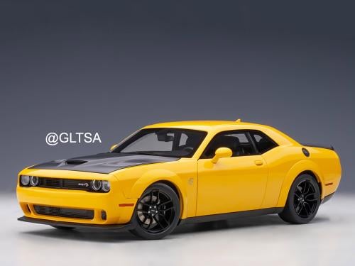Dodge Challenger SRT Hellcat Widebody Yellow Jacke...