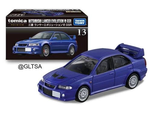 Mitsubishi Lancer Evolution VI GSR Blue 1:61 Takar...