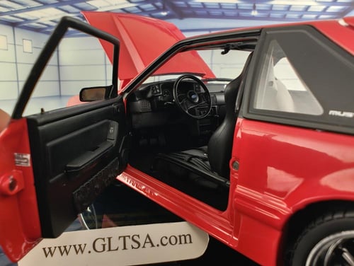 RARE Ford Mustang GT Street Fighter 1988 Red 1:18...