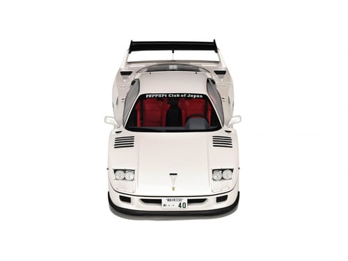 RARE Ferrari F40 LBWK 1994 White 1:18 GT Spirit GT...